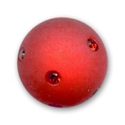 Tonda strass Polaris mm. 14 Light Siam x1|raw }}