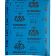 Foglio abrasivo impermeabile Softflex P800 230x280 mm x1
