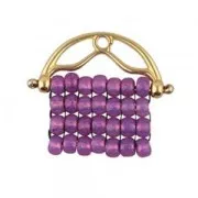 Cymbal - Terminale per la tessitura di perline Rocaille 8/0 18.5mm Sitanos II x1