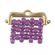 Cymbal - Terminale per la tessitura di perline Rocaille  8/0 18.8mm Maronia II x1