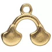 Cymbal - Terminale per Ginko Duo 16.5x14 mm Karavos II Dorato con oro fino x1