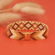 Cymbal Chiusura magnetica per perline Miyuki Delica 11/0 13x9mm Axos II  x1