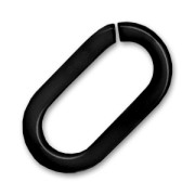 Anello aperto mm. 42 Jet x1|raw }}