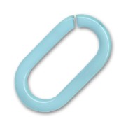 Anello aperto mm. 42 Chalk Aqua x1|raw }}