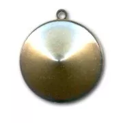 Castone pendente da incollare PureCrystal 1122 mm. 18 bronzo x1