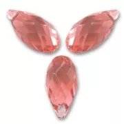 Goccia PureCrystal 6010 Padparadscha mm. 13x6.5 x1