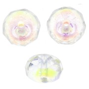 Donuts 7x4 mm Crystal AB x25|raw }}