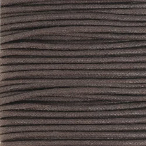 Filo di cotone cerato mm. 2 Bruno x m. 5