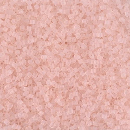 Miyuki Delica 15/0 DBS1263 - Matte Trasparente Pink Mist x5g