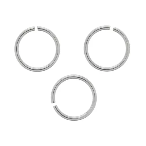 Anelli aperti mm.7x0.7 Acciaio inossidabile 316L x10