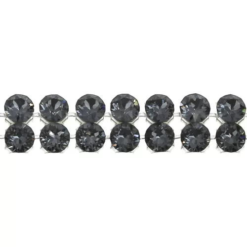 PureCrystal Crystal Mesh 40001 2 fili mm.5.3 Crystal Silver Night x5cm