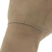 Catena maglia Paloma 0.85 mm Acciaio inossidabile 316L x1m