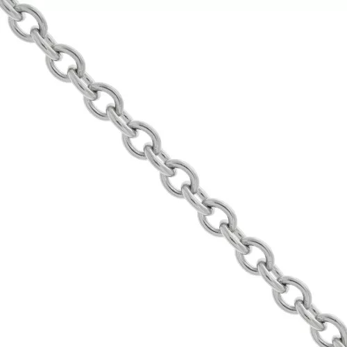 Catena maglia Forzatina 3.1 mm Acciaio inossidabile 316L x1m