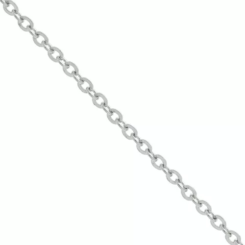 Catena a maglie limate Forçat da 1,5 mm in acciaio inox 316L x1m