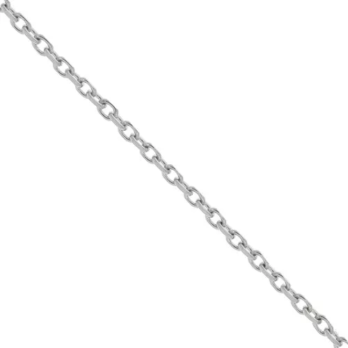 Catena maglia Forzatina limata piatta 1.3 mm Acciaio inossidabile 316L x1m