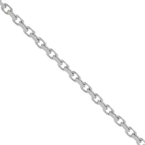 Catena maglia Forzatina limata piatta 1.8 mm Acciaio inossidabile 316L x1m