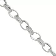 Catena maglia Jaseron  2.7 mm Acciaio inossidabile 316L x1m