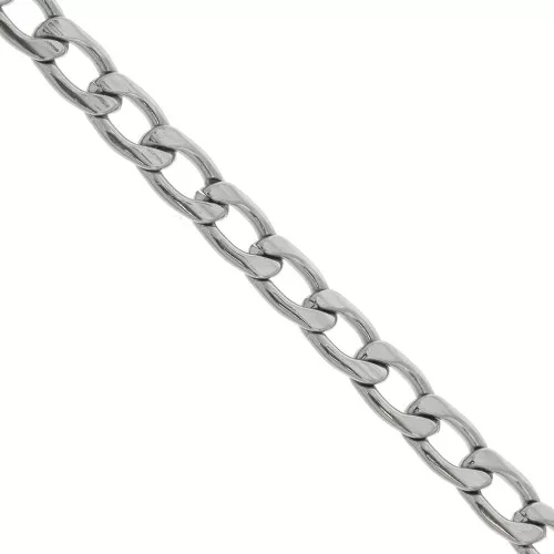 Catena maglia Gourmete 3.7 mm Acciaio inossidabile 316L x1m