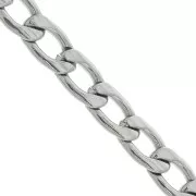 Catena maglia Gourmete 3.7 mm Acciaio inossidabile 316L x1m