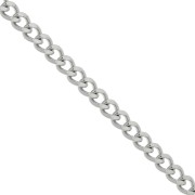 Catena Gourmette limata 3 mm Acciaio inossidabile 316L x1m|raw }}