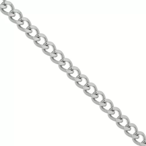 Catena Gourmette limata 3 mm Acciaio inossidabile 316L x1m