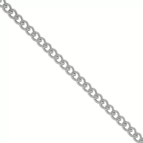 Catena maglia Gourmette 2.1 mm Acciaio inossidabile 316L x1m