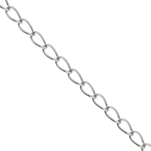 Catena maglia Rombo 2.45 mm Acciaio inossidabile 316L x1m