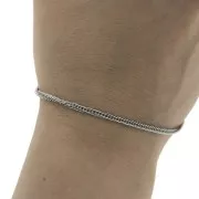 Catena maglia Gourmete 2.65 mm Acciaio inossidabile 316L x1m