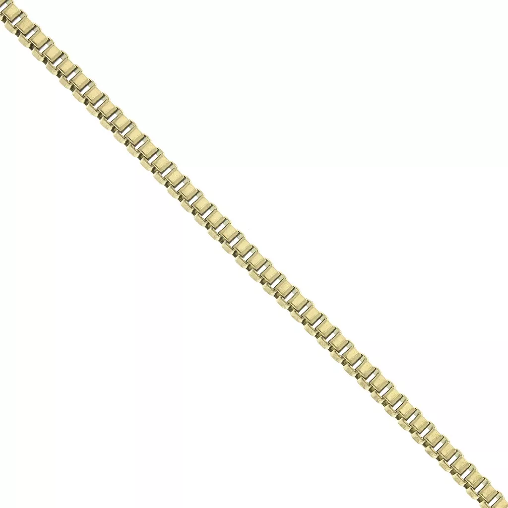 Aleasha Collana Donna In Acciaio Inox Oro – Catena A Maglia Barbazzale Sottile 1 Mm, Lunghezza 46 Cm – Ipoallergenica, Con 2 Perline Di Bloccaggio