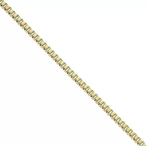 Catena maglia veneziana 1.2 mm in Acciaio inossidabile Dorato 316L x50cm