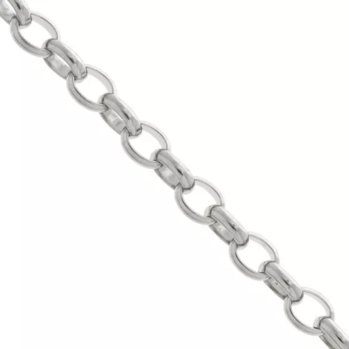 Catena a maglia ovale Jaseron 3,5 mm - acciaio inox 316L x1m