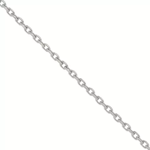 Catena maglia Forçat specchio 1.3 mm in Acciaio inossidabile 316L x1m
