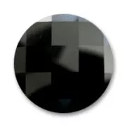 Cabochon PureCrystal 2035 tondo mm. 10 Jet