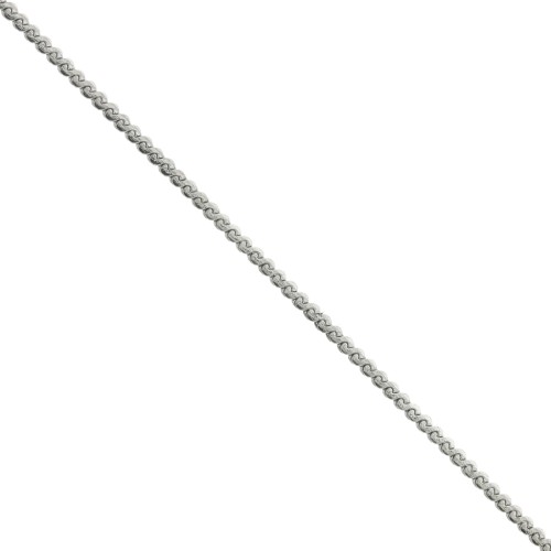 Catena maglia inglese piatta 0.9 mm in Acciaio inossidabile 316L x1m