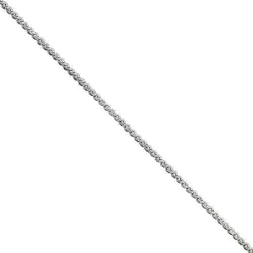 Catena maglia inglese piatta 0.9 mm in Acciaio inossidabile 316L x1m