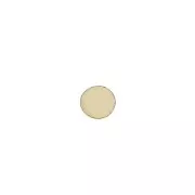 Mini rotondo da incollare 3 mm in Gold filled x1