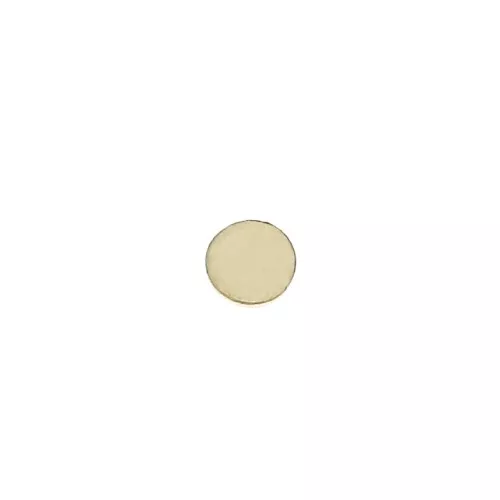 Mini rotondo da incollare 3 mm in Gold filled x1