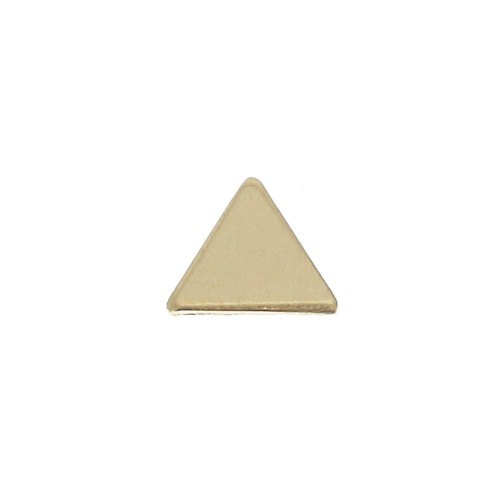 Triangolo da incollare 5x5.7 mm in Gold filled  x1