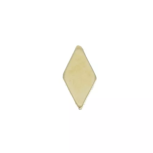 Rombo da incollare 7.5x3.7 mm in Gold filled x1