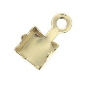 Terminale per catena strass 4 mm - Dorato all'oro finox1|raw }}