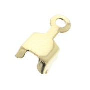 Terminale per catena strass 4 mm - Dorato all'oro finox1