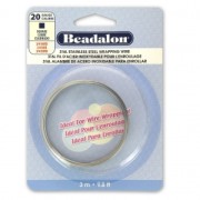 Filo quadrato 0,81 mm - acciaio inox 316L x3m