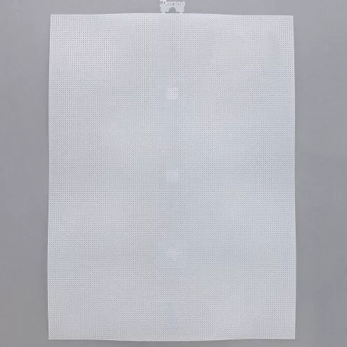 Foglio tela Canevas Plastica da ricamare e tagliare 21x27.9cm n°14 x1