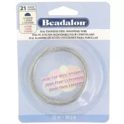 Filo semitondo 0,72 mm - acciaio inox 316L x12m