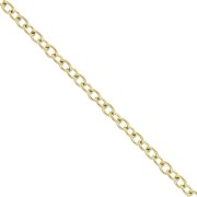 Catena Forzatina 1.45 mm Acciaio inossidabile Dorato 316L x50cm