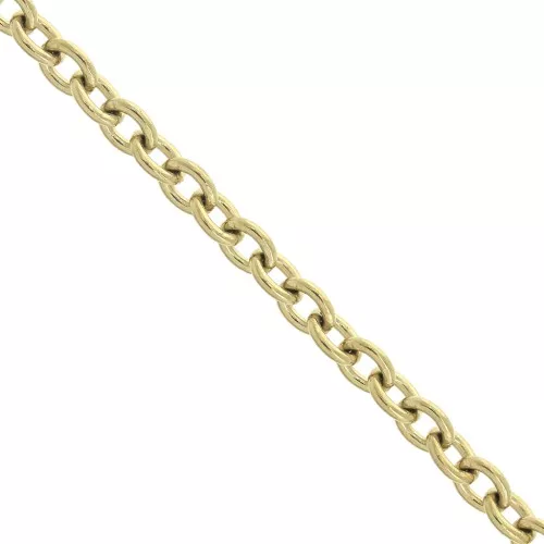 Catena Forzatina 3.8 mm Acciaio inossidabile Dorato 316L x50cm