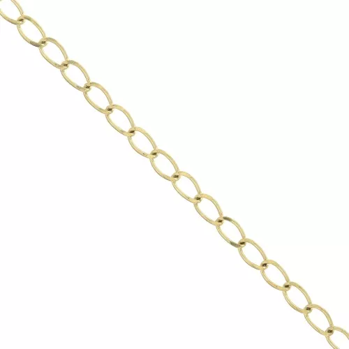 Catena maglia Rombo 2.45 mm Acciaio inossidabile Dorato 316L x50cm