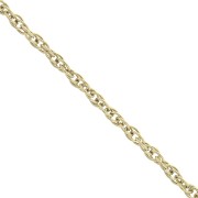 Catena maglia Corda 1.5 mm Acciaio inossidabile Dorato 316L x50cm