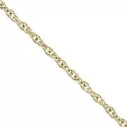 Catena maglia Corda 1.5 mm Acciaio inossidabile Dorato 316L x50cm