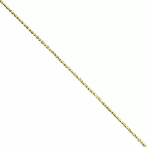 Catena maglia Inglese piatta 0.9 mm Acciaio inossidabile Dorato 316L x50cm